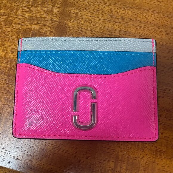 Marc Jacobs Pink Snapshot Card Holder - Picture 1 of 2